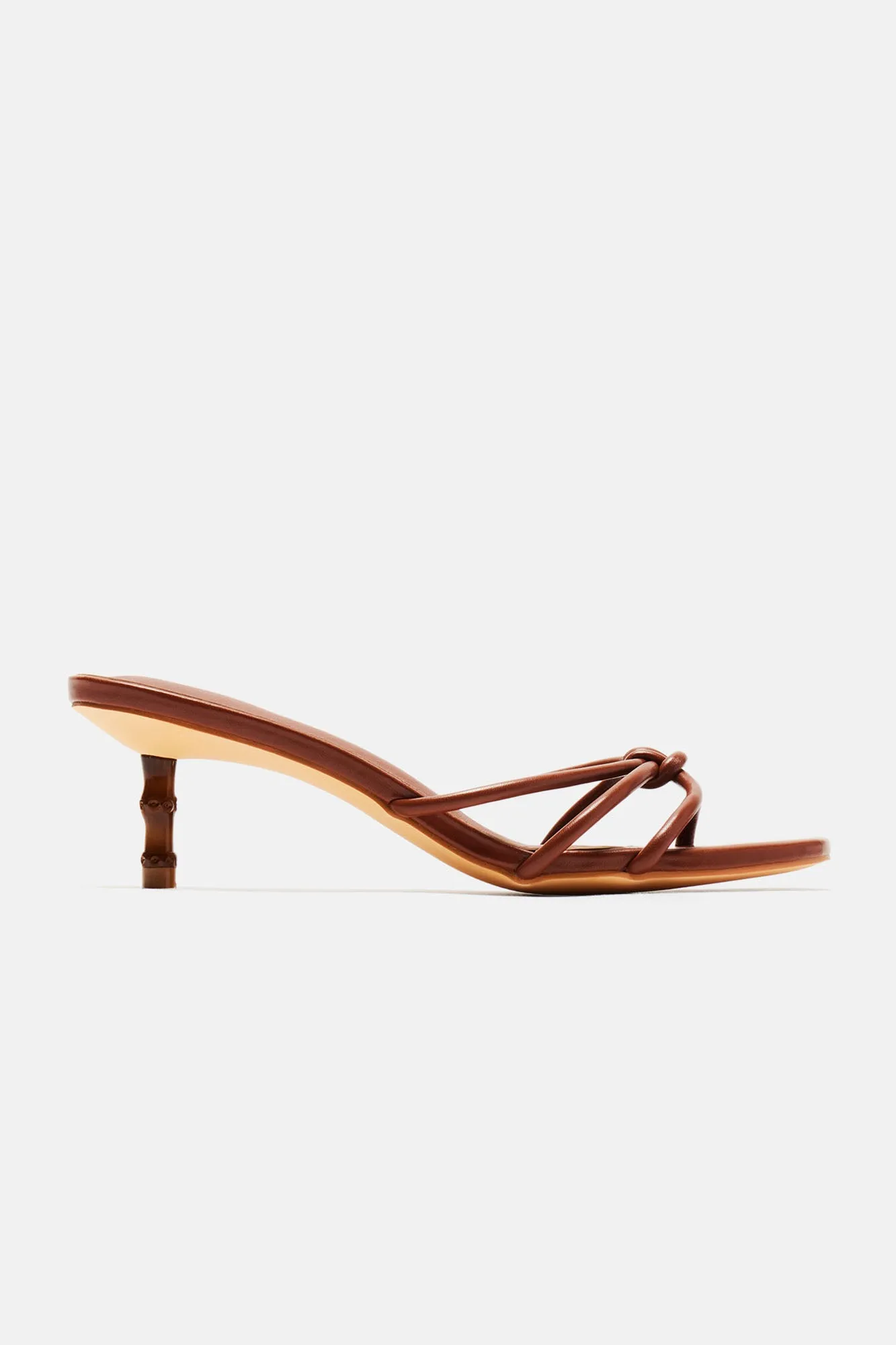 All The Way Kitten Heels - Chocolate