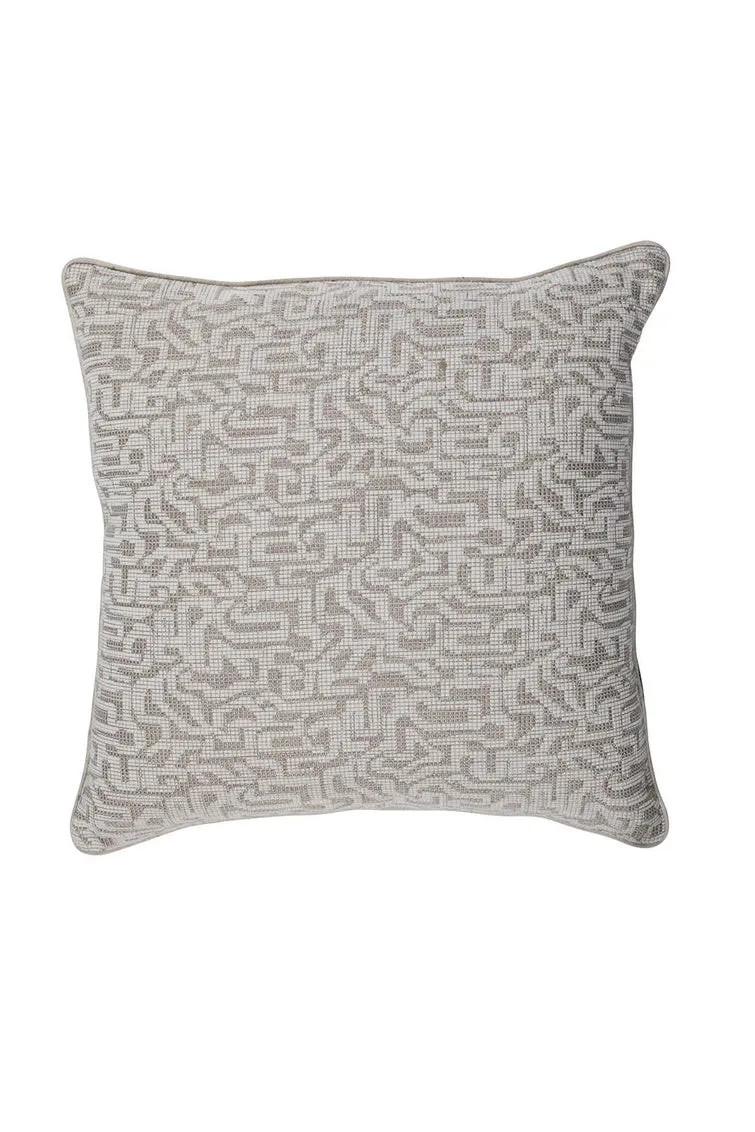 Barkley Taupe 20x20 with Feather Insert