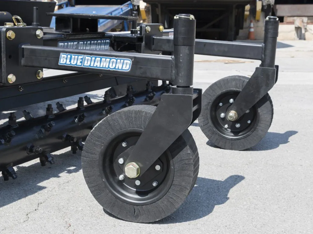 BLUE DIAMOND EXTREME DUTY POWER RAKE, MANUAL ANGLE