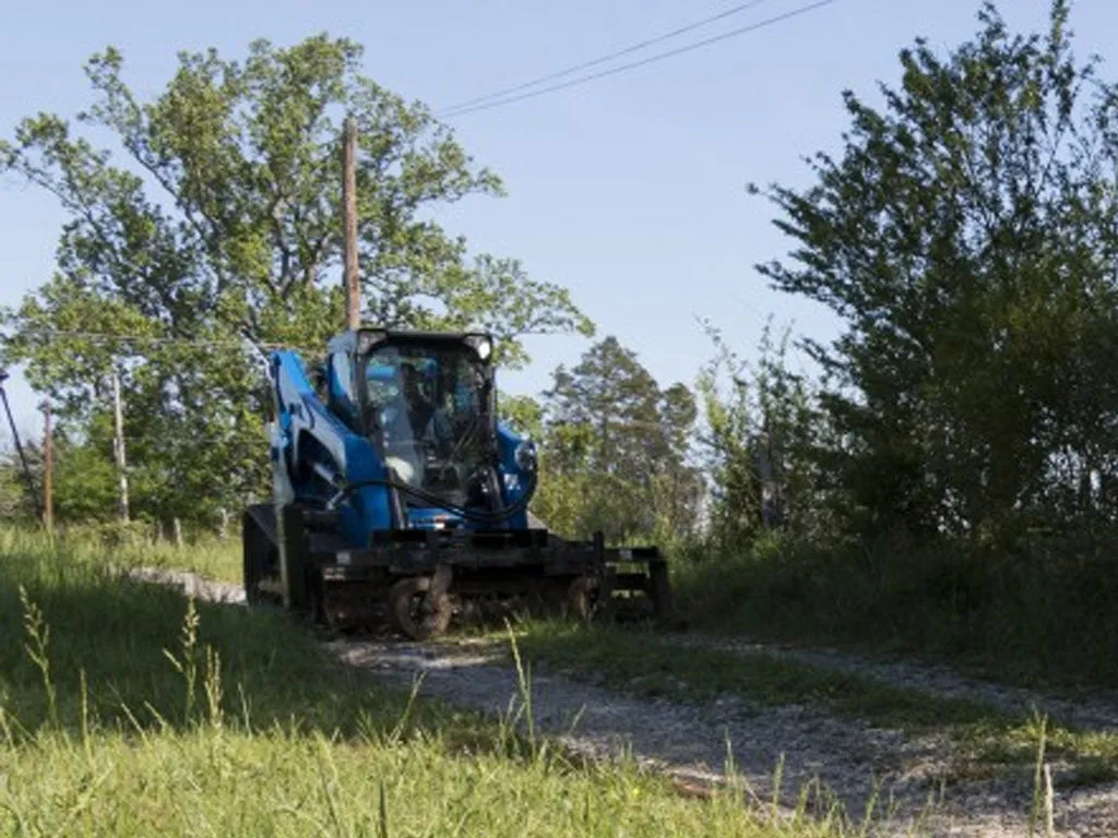 BLUE DIAMOND EXTREME DUTY POWER RAKE, MANUAL ANGLE