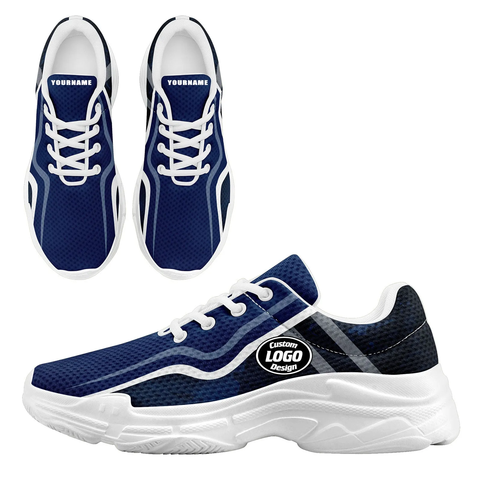 Custom Baseball Jersey and Chunky Shoes Personalized Combo Personalized Sneaker ZH-D020167-2
