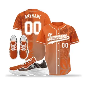 Custom Baseball Jersey and Chunky Shoes Personalized Combo Personalized Sneaker ZH-D020167-4