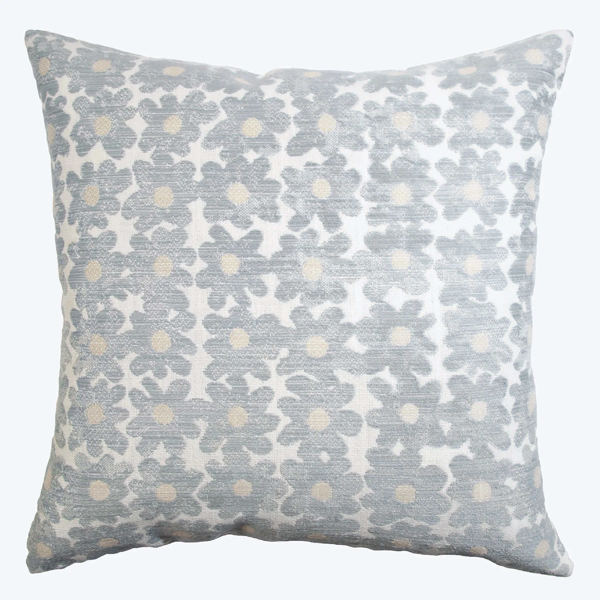 Daisy Indoor/Outdoor Pillow, Pebble