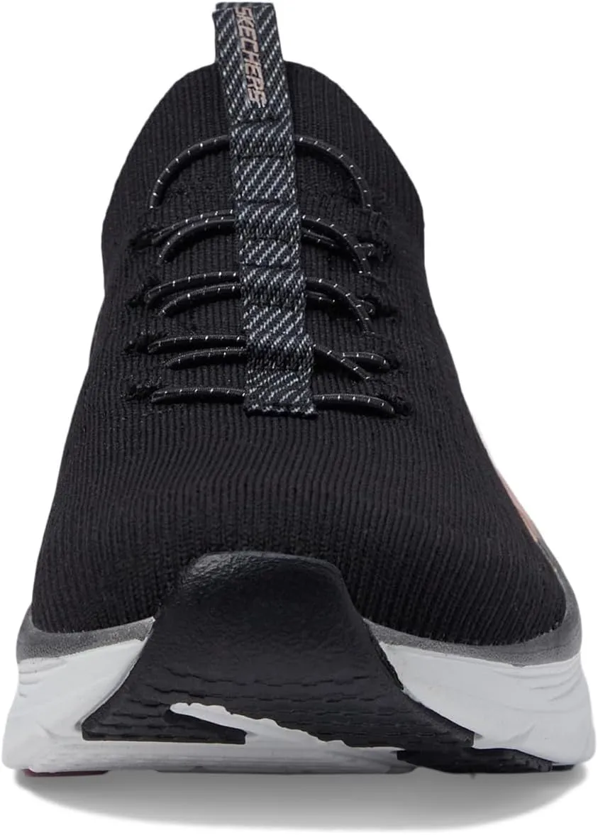 D'Lux Walker-Let It Glow SKECHERS, Black Rose Gold