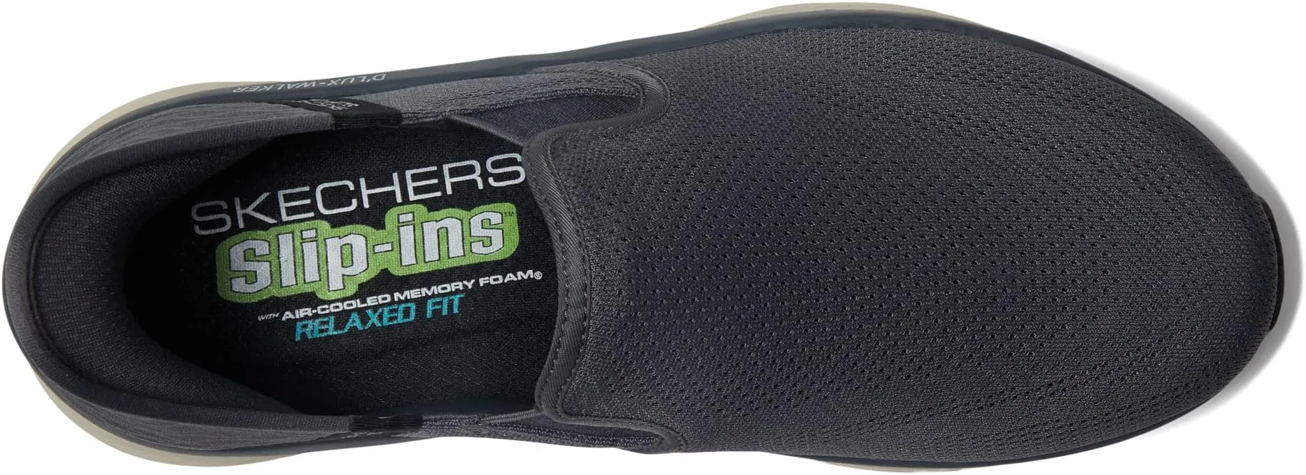 D'Lux Walker Orford Hands Free Slip-Ins SKECHERS, Charcoal