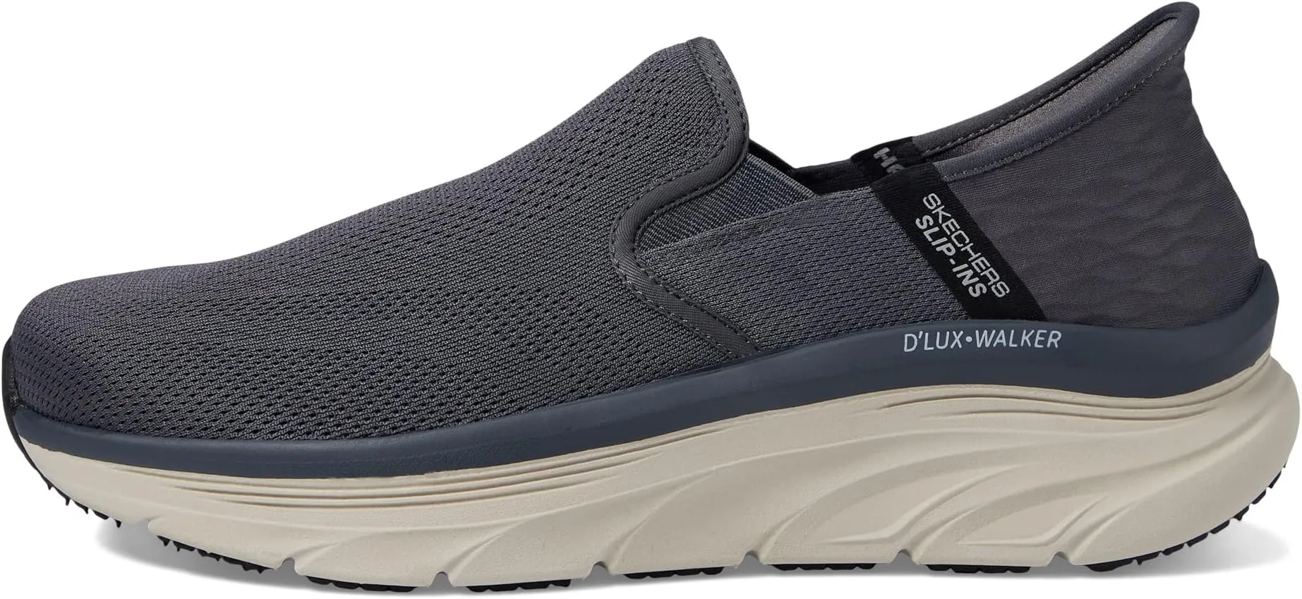 D'Lux Walker Orford Hands Free Slip-Ins SKECHERS, Charcoal