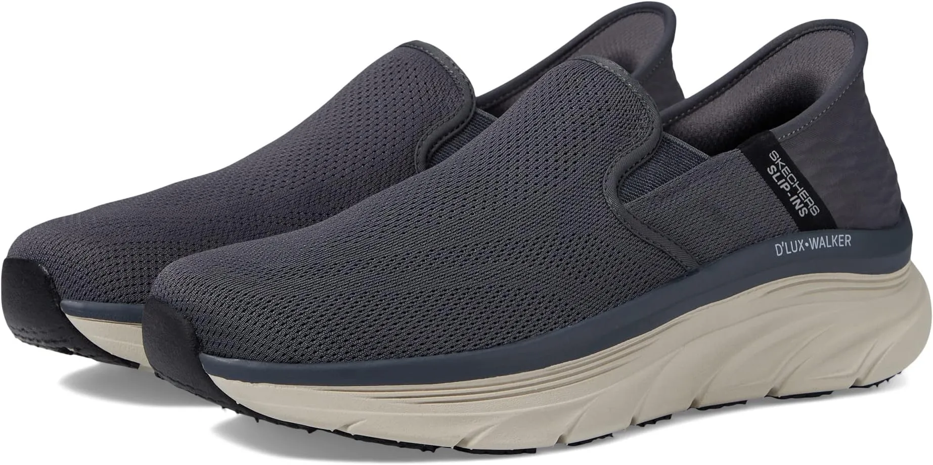 D'Lux Walker Orford Hands Free Slip-Ins SKECHERS, Charcoal