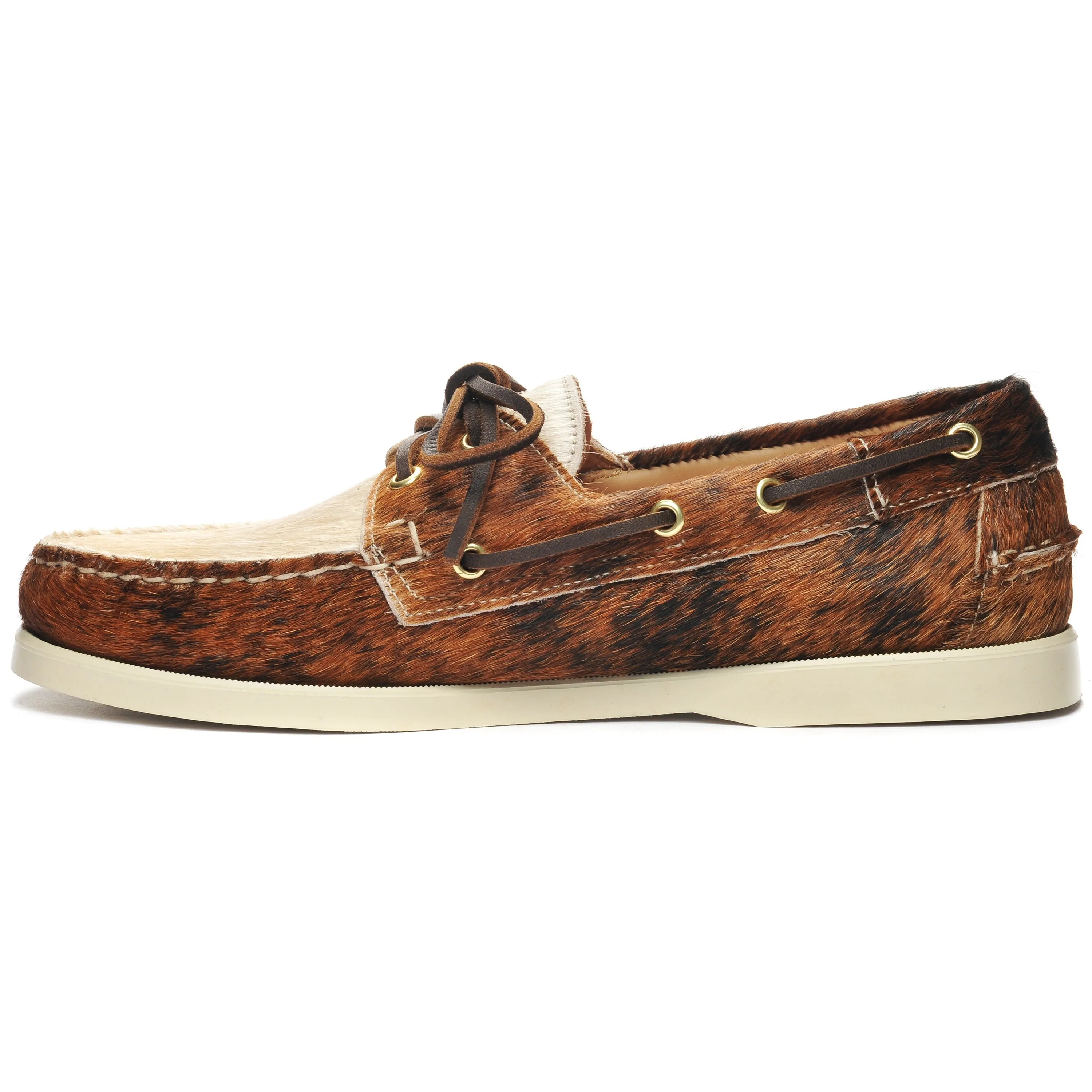 Docksides Portland Raw - Dark Brown &amp; Cream