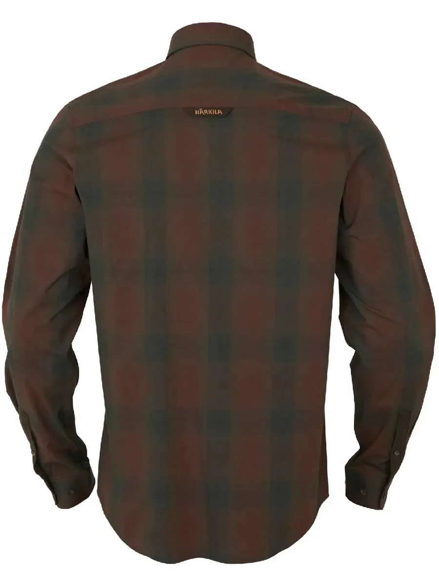 HARKILA Akkan Shirt - Mens - Burgundy