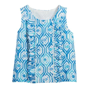 Ikat Shell Top