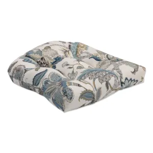 Indoor Finders Keepers French Blue Wicker Seat Cushion