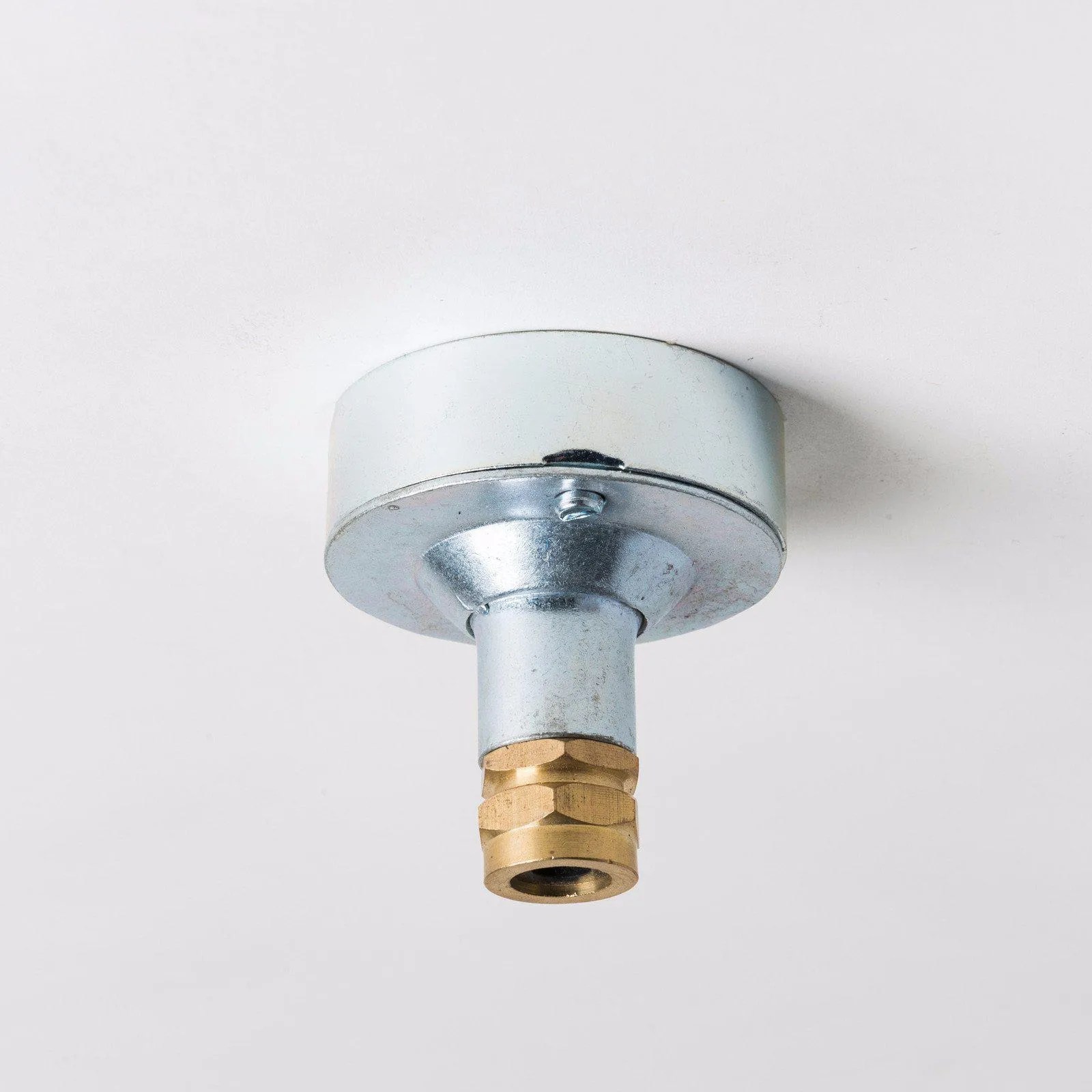 Industrial Ceiling Rose with Brass Gland - All Colours