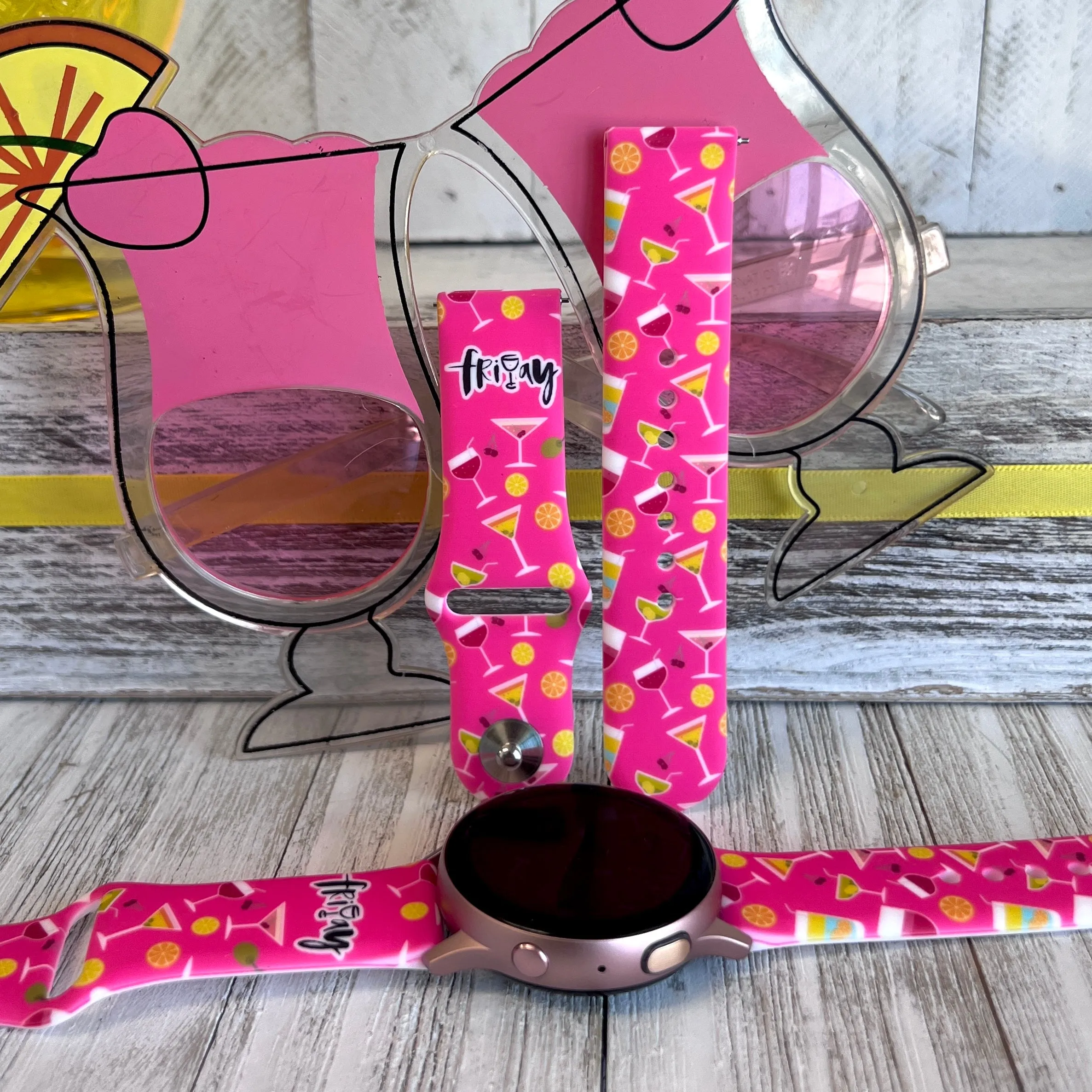 It's Fri-Yay Print Silicone Band For Samsung Watch