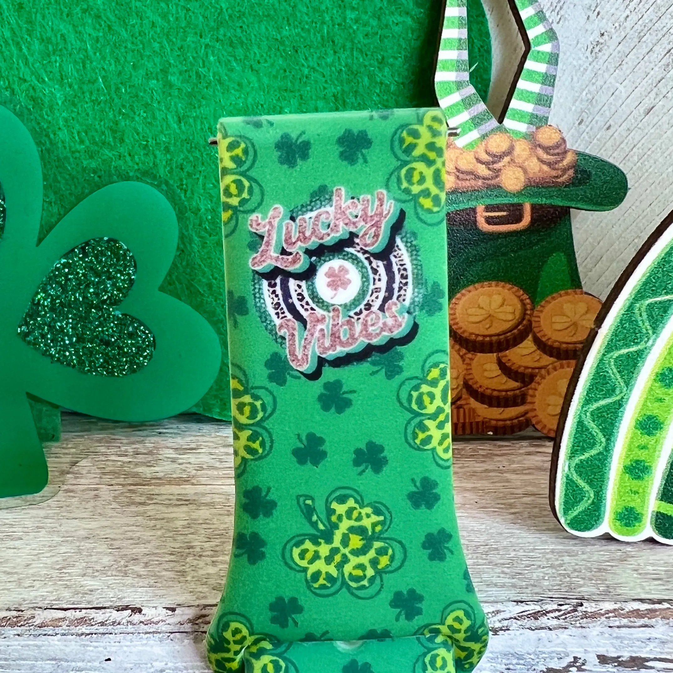 Lucky Vibes Print Silicone Band For Samsung Watch