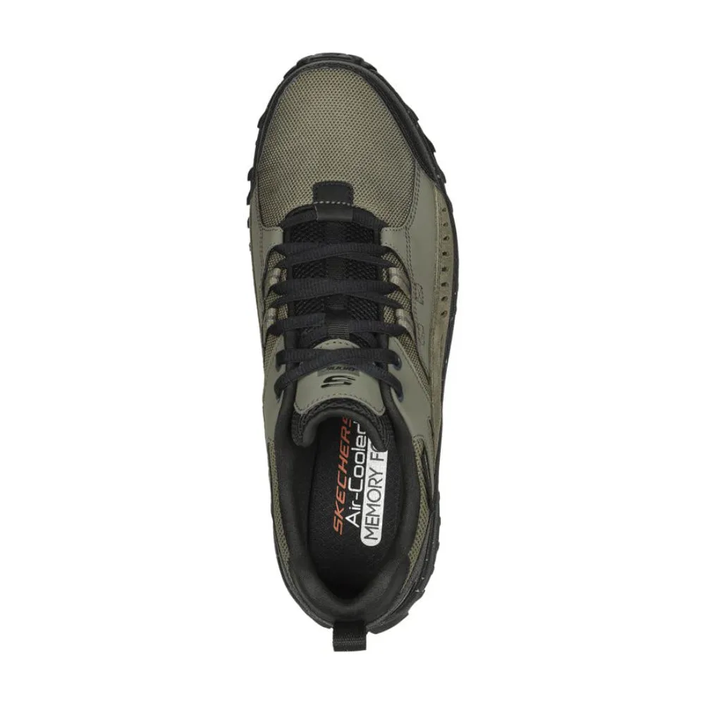 Men's Bionic Trail Road Sector Running Shoe (Olive Black)