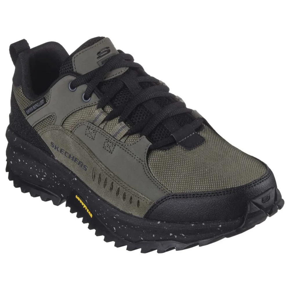 Men's Bionic Trail Road Sector Running Shoe (Olive Black)
