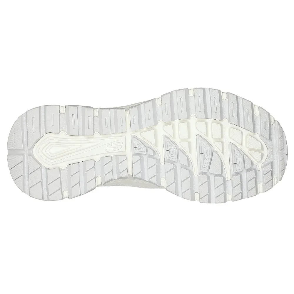 Men's D Lux Trekke Running Shoe (Off White/Gray)
