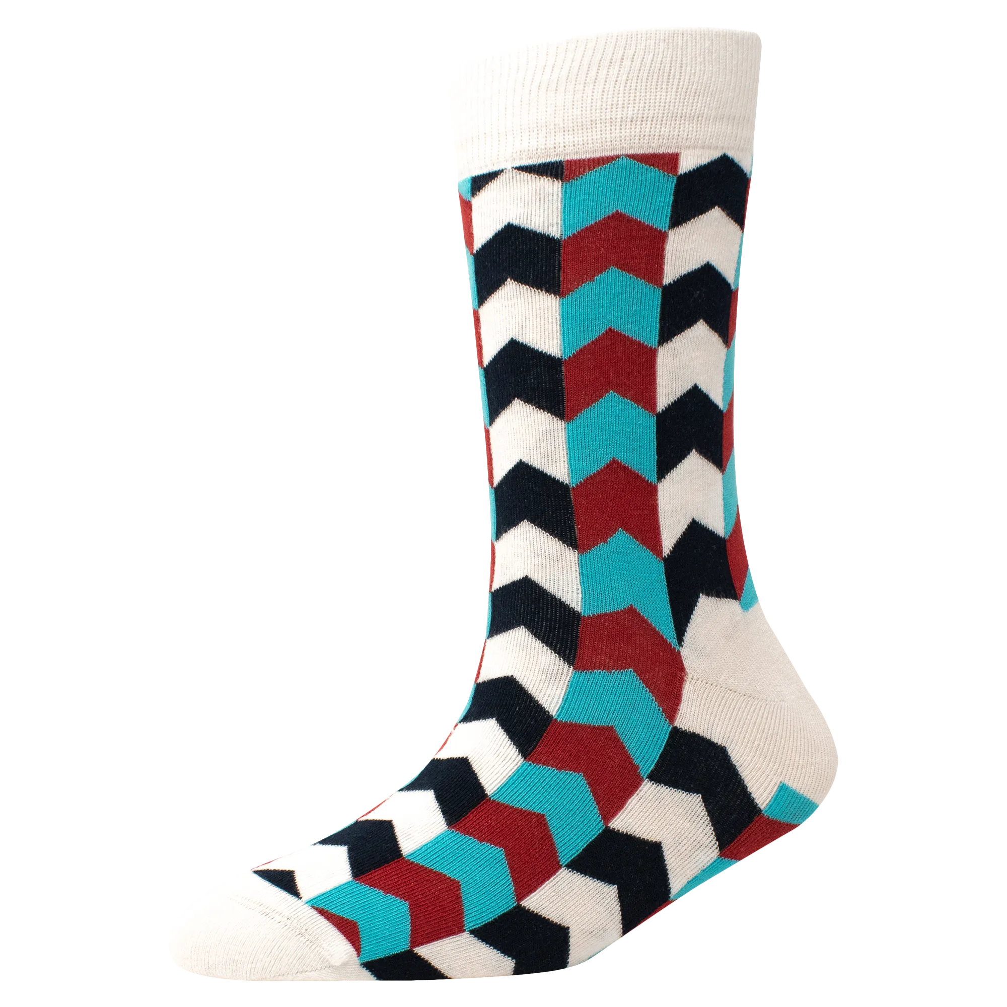 Men's FL018 Pack of 3 Crew Socks