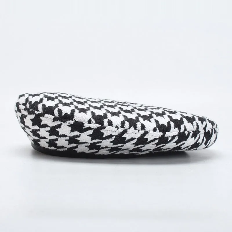 Modern Fashionable Zebra Pattern Winter Beret Hats