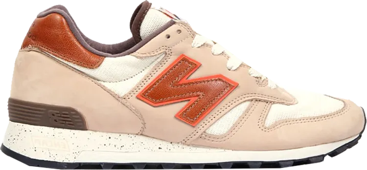 New Balance 1300 'White Sand Red' sneakers, white