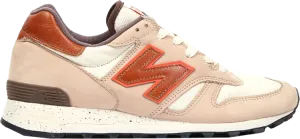 New Balance 1300 'White Sand Red' sneakers, white