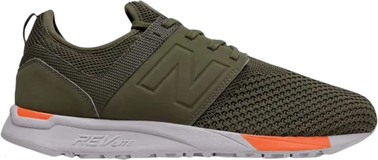 New Balance 247 Sport 'Olive' Sneakers, Green