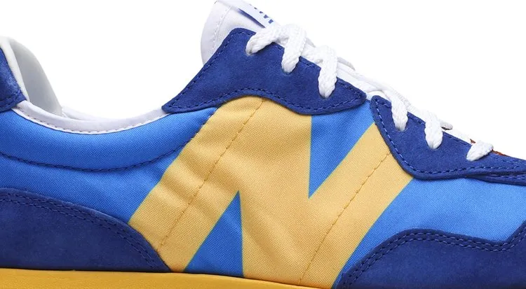 New Balance 327 'Marine Blue Orange' sneakers, blue