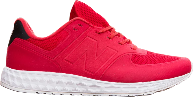 New Balance 574 Fresh Foam 'Red' Sneakers, Red