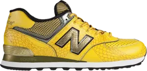 New Balance 574 'Year of the Dragon' sneakers, yellow