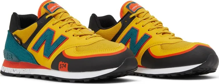 New Balance 574T 'Harvest Gold Blaze' sneakers, yellow