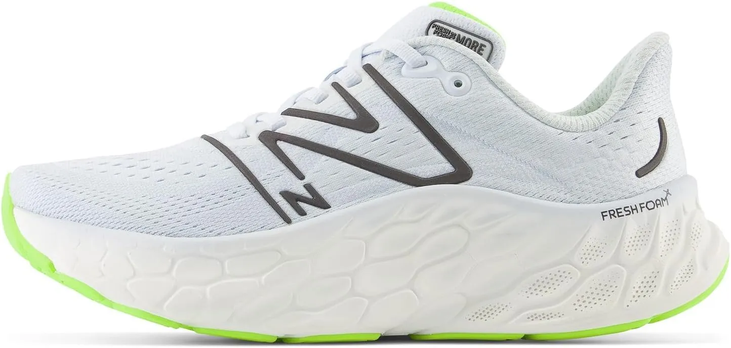 New Balance Fresh Foam X More v4 Ice Blue/Black Metallic