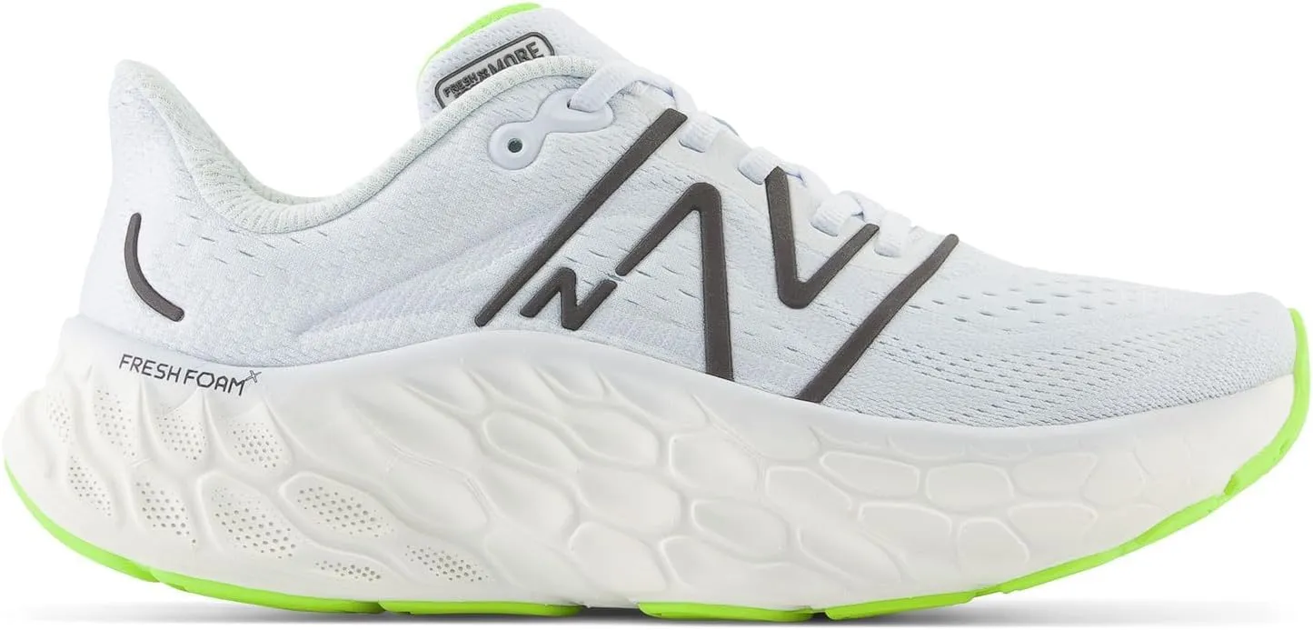 New Balance Fresh Foam X More v4 Ice Blue/Black Metallic
