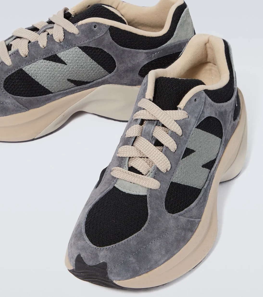 New Balance wrpd runner suede sneakers, gray