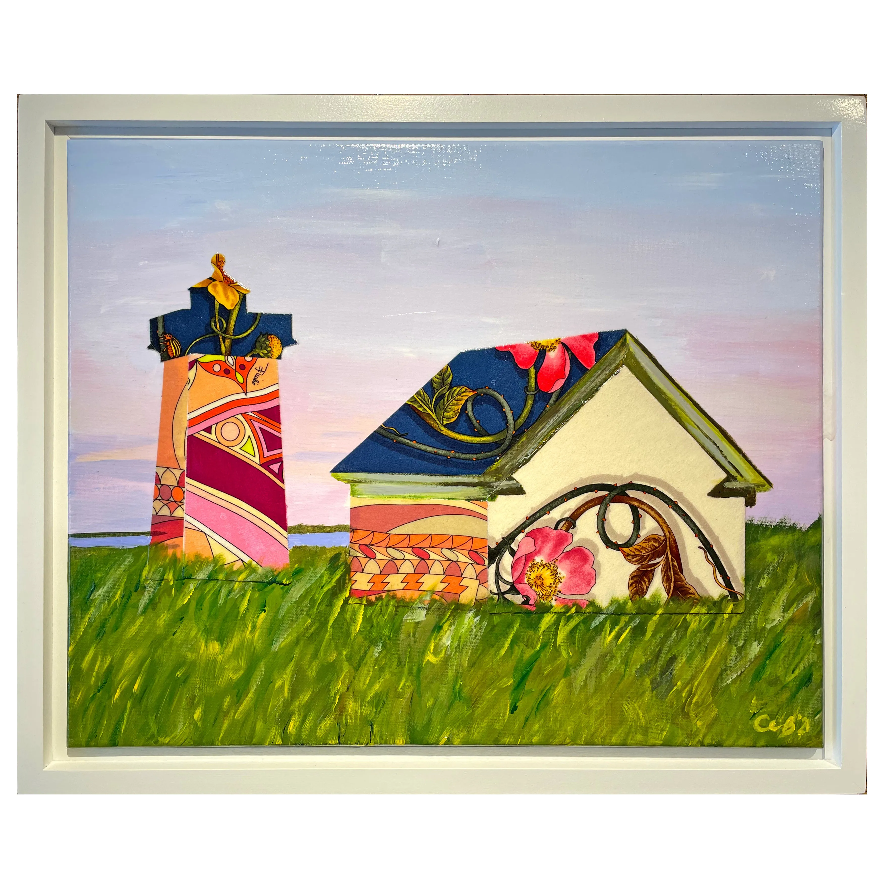 "Long Point" Collage - 20x16 Framed