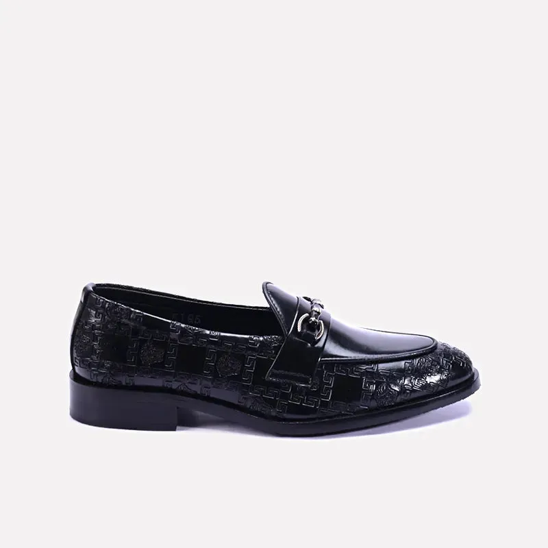 Reginald Black Formal Shoes 0111106
