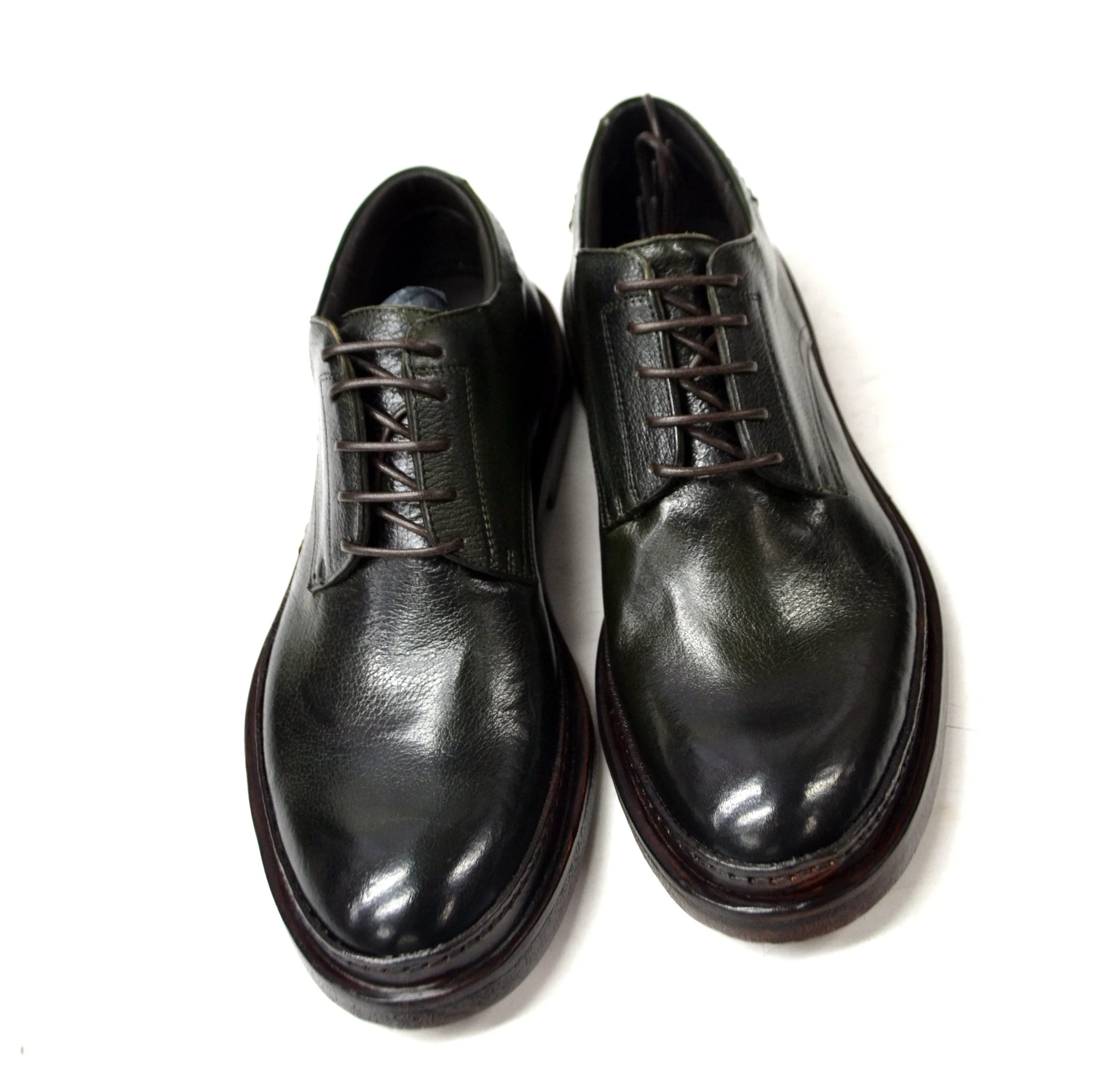 SAM GREEN DERBY SHOES