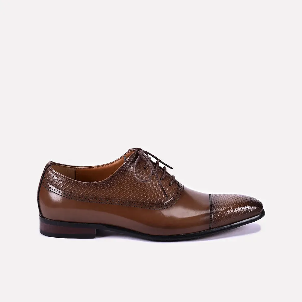 Sebastian Khaki Formal Shoes 0111024
