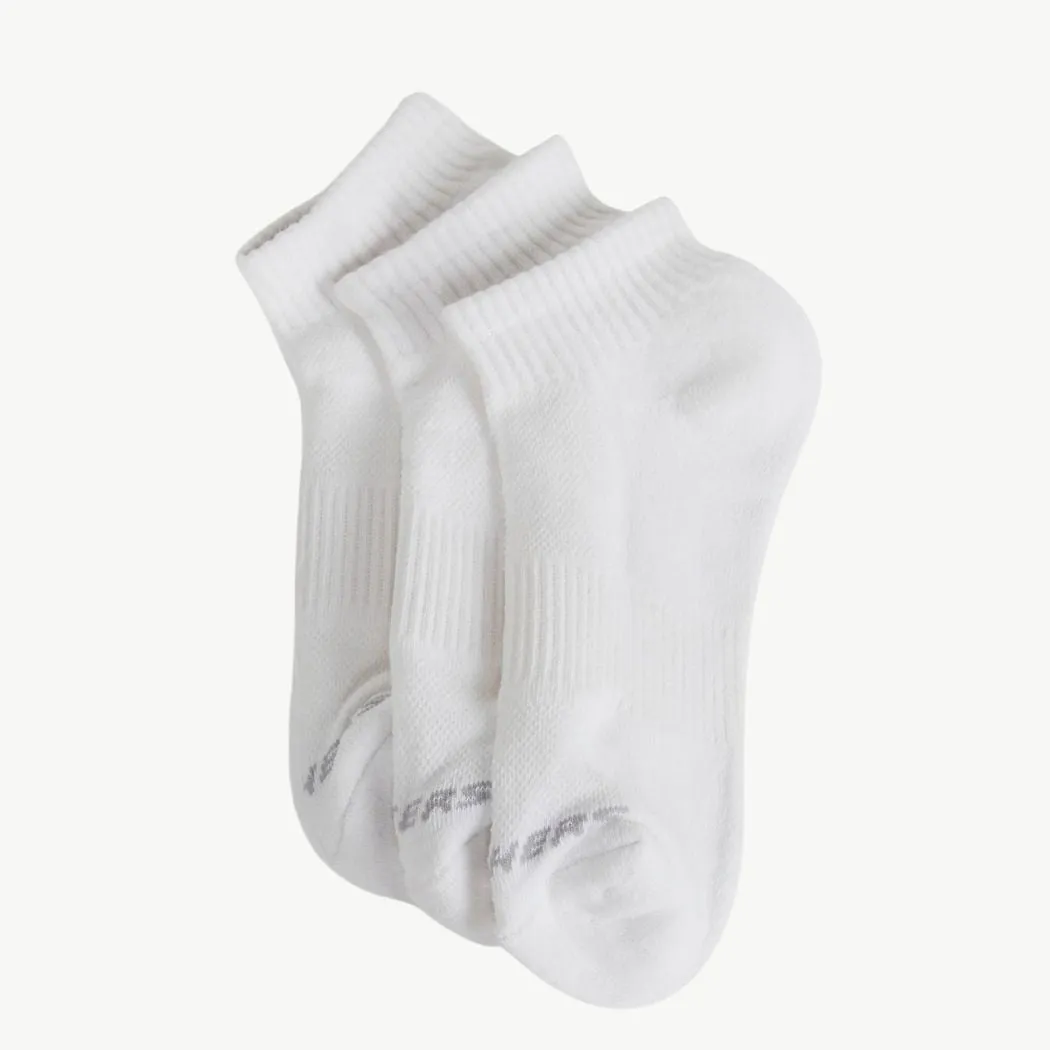 skechers 3 Pack 1/2 Terry Quarter Unisex Socks