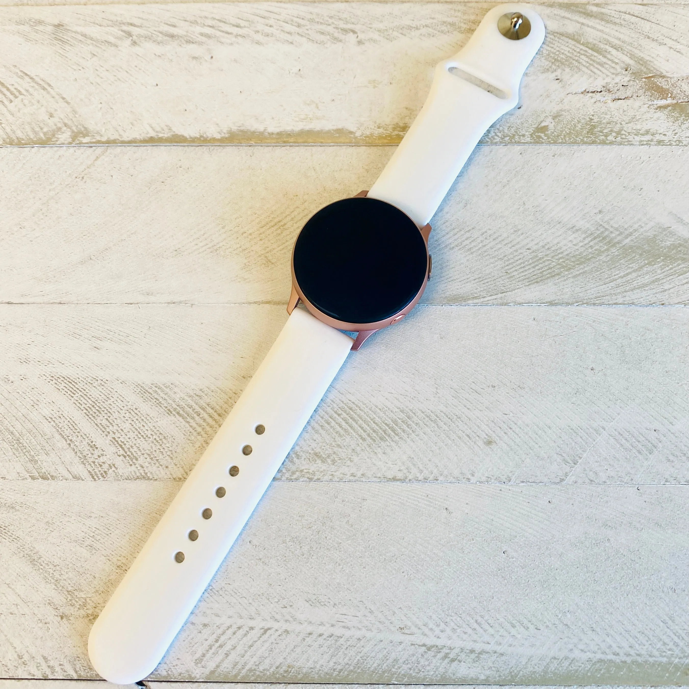 Solid Color Silicone Band For Samsung Watch