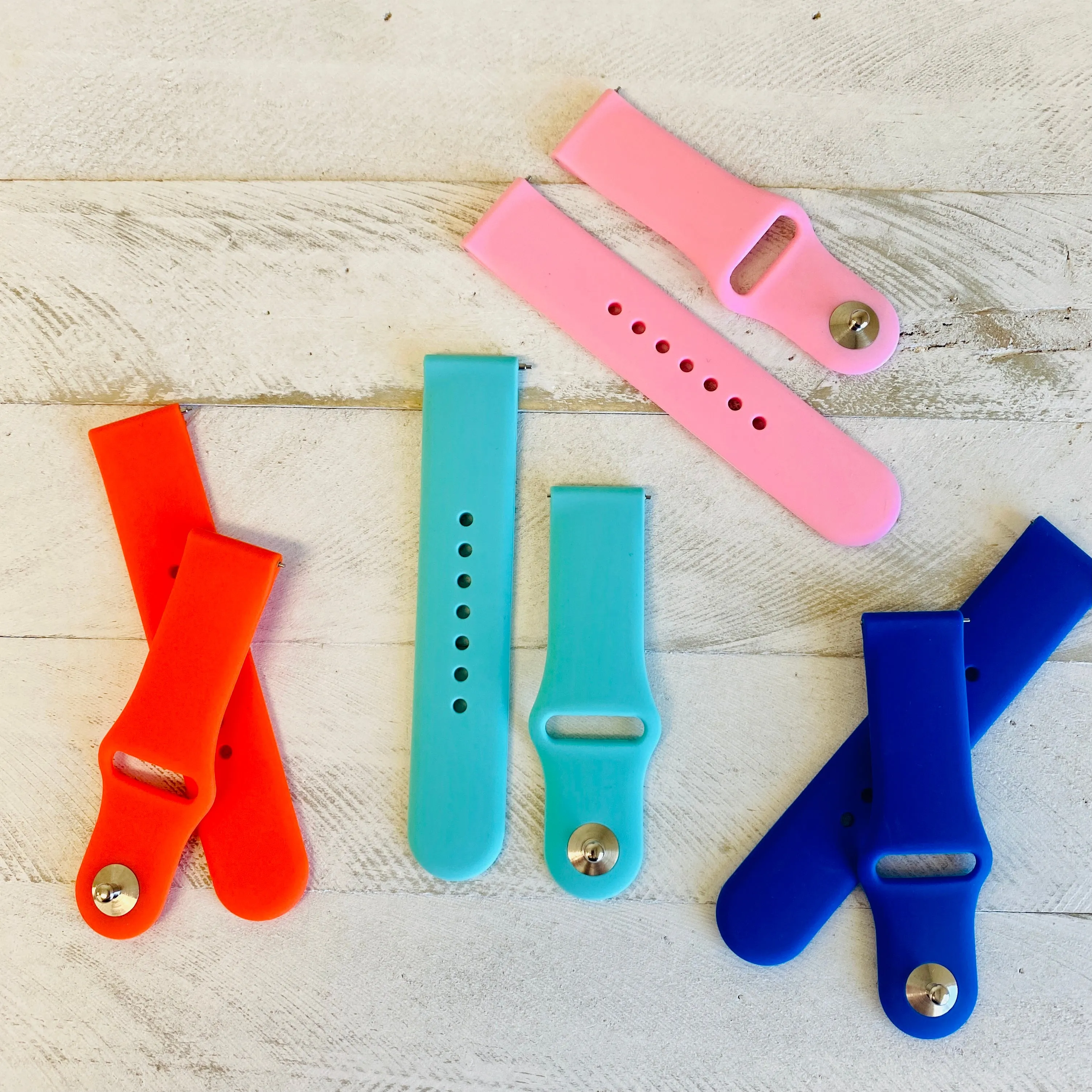 Solid Color Silicone Band For Samsung Watch