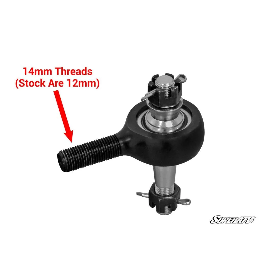 SuperATV Polaris RZR XP Turbo S Heavy-Duty Tie Rod Kit