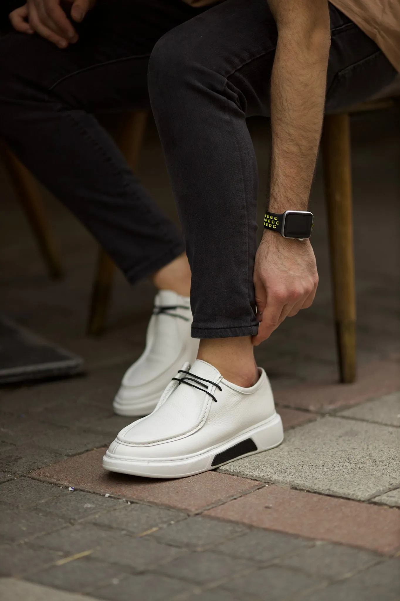 Vince Eva Pool Sole White Shoes