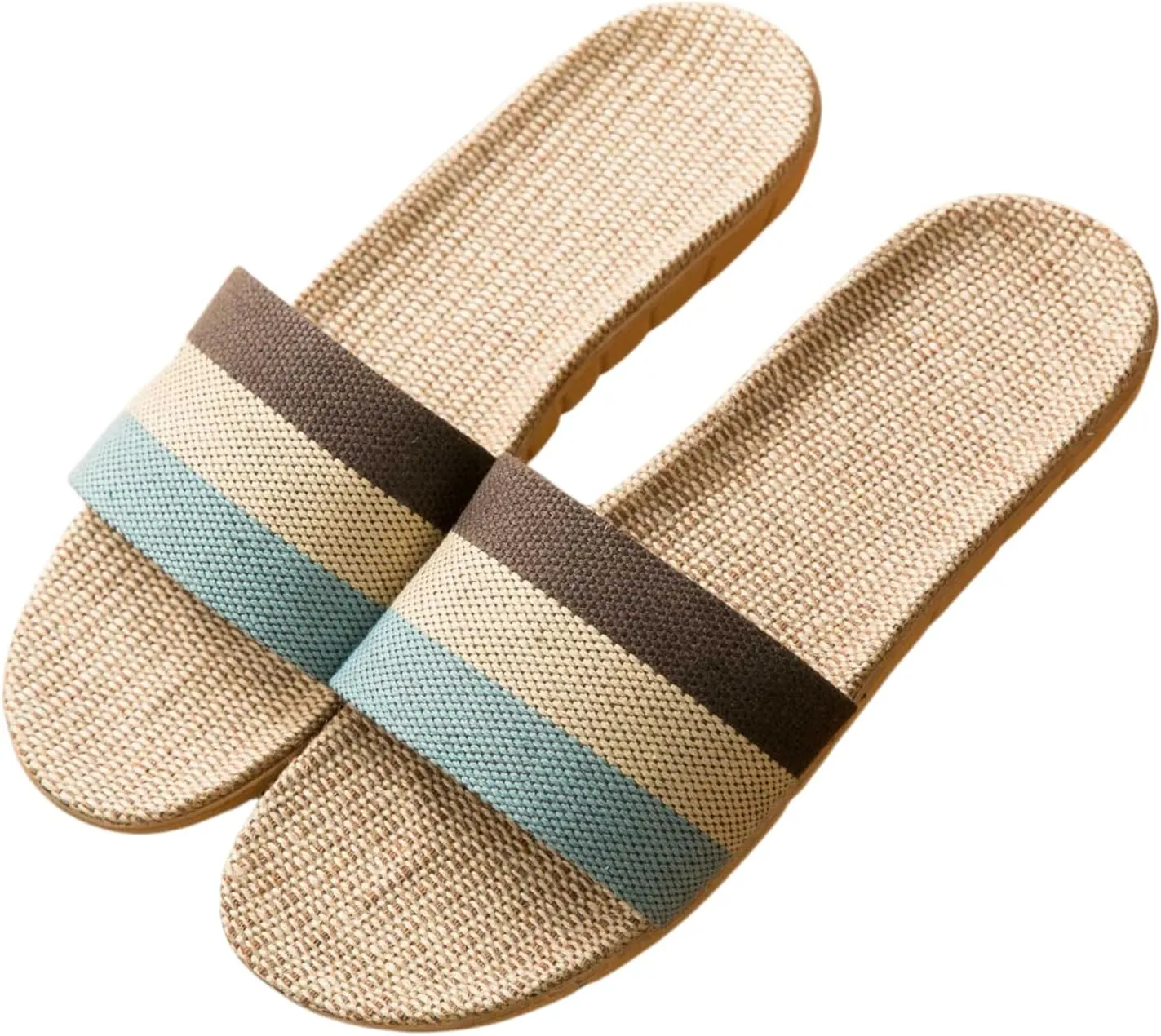 Women's Indoor Linen Cotton Linen Home Slippers Casual Sandals