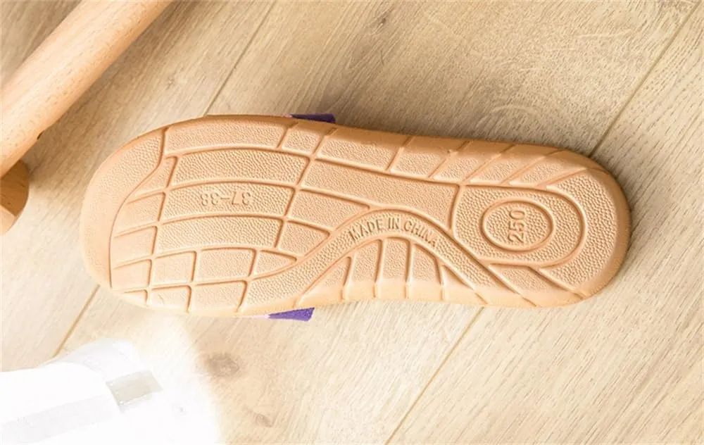 Women's Indoor Linen Cotton Linen Home Slippers Casual Sandals