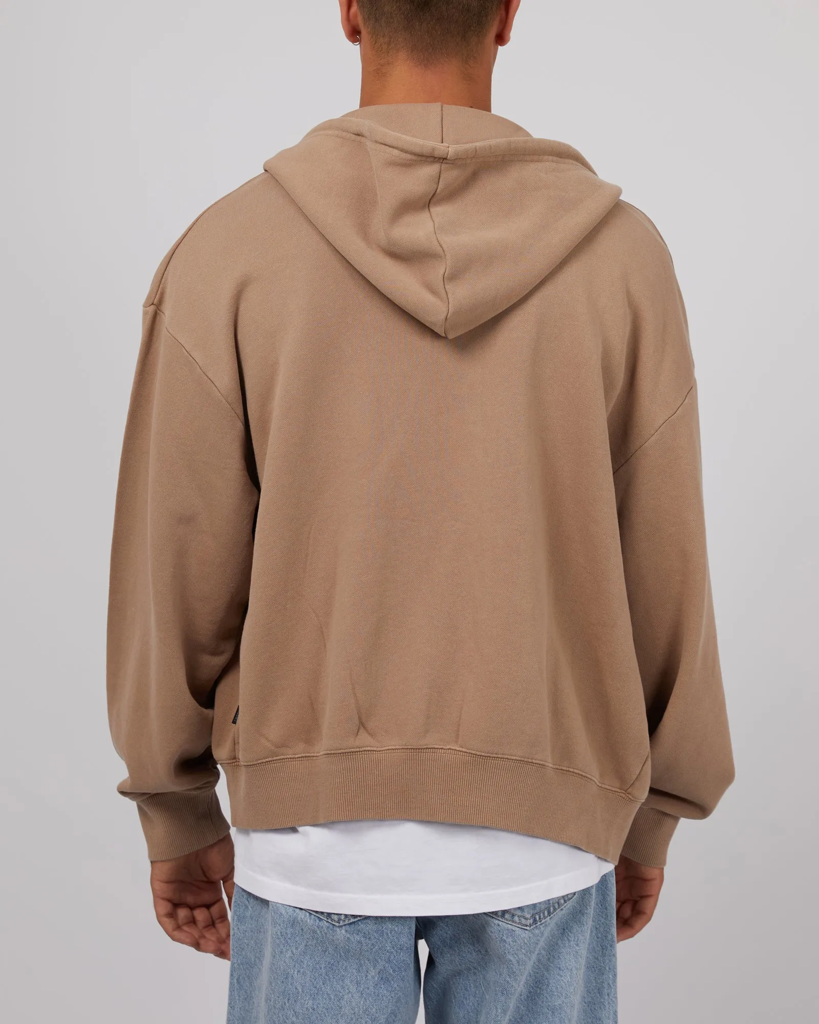 Zip Hoodie Brown